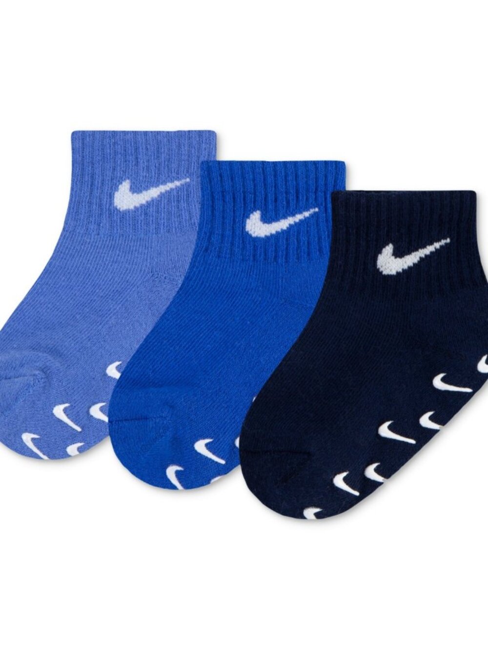 Nike 3-Pack Non-Slip Cushioned Socks 6-12M NWT